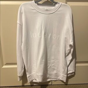 Lululemon Athletica White Sweatshirt